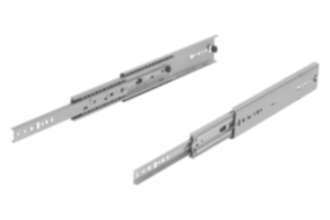 Teleskopschienen Stahl für Seitenmontage, Vollauszug, Tragkraft bis 160 kg